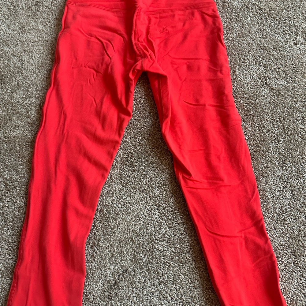 lululemon athletica Love Red Leggings